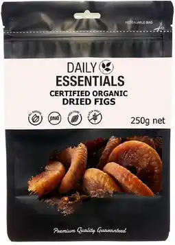 healthylife Daily Essentials Organic Dried Figs offer