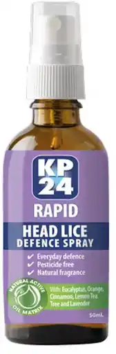 healthylife KP24 Rapid Head Lice Defence Spray offer