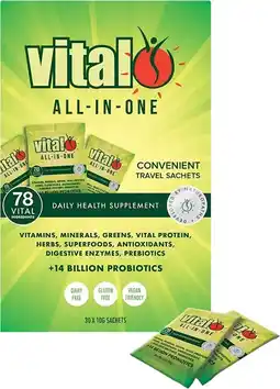 healthylife Vital All-in-One Daily Health Supplement Sachets offer