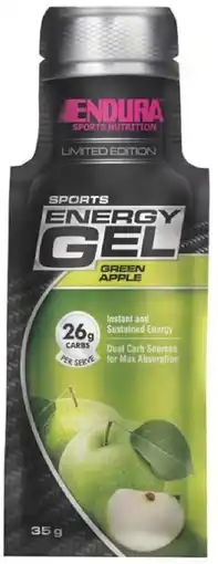 healthylife Endura Sports Energy Gel Green Apple offer