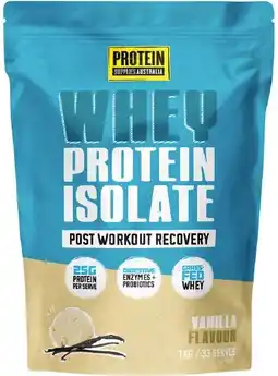 healthylife Protein Supplies Australia Whey Protein Isolate Vanilla offer