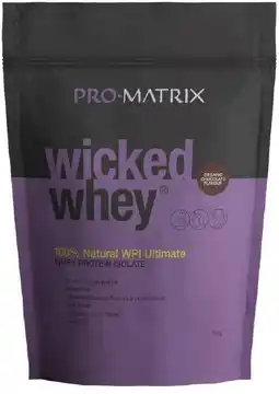 healthylife Pro Matrix Naked Whey Protein Isolate Chocolate offer