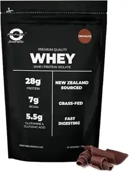 healthylife Pure Product Australia Whey Protein Isolate Chocolate offer