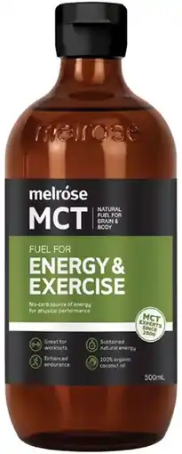 healthylife Melrose MCT Oil Energy & Exercise offer