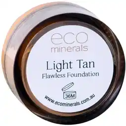 healthylife Eco Minerals Flawless Foundation Light Tan offer