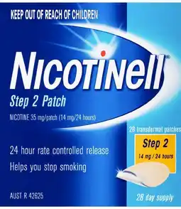 healthylife Nicotinell 24 Hour Nicotine Patches Step 2 14mg offer