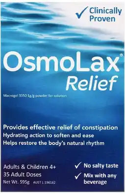 healthylife Osmolax Relief 35 Doses offer