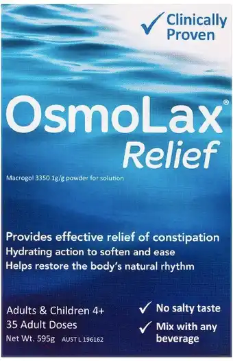 healthylife Osmolax Relief 35 Doses offer
