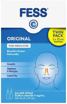 healthylife FESS Original Saline Nasal Spray offer