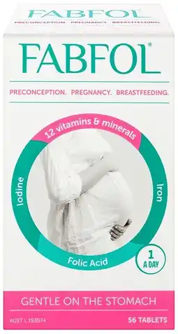healthylife Fabfol Pregnancy 56 Tablets offer