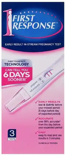 healthylife First Response Early Result Instream Pregnancy Test offer