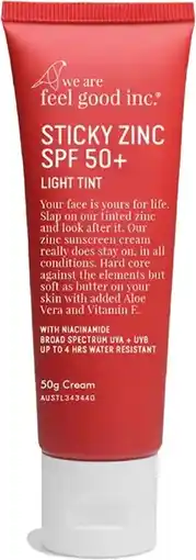 healthylife We Are Feel Good Inc. Sticky Zinc SPF50 Light Tint offer