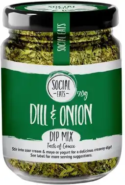 healthylife Social Eats Dill and Onion Dip Mix offer