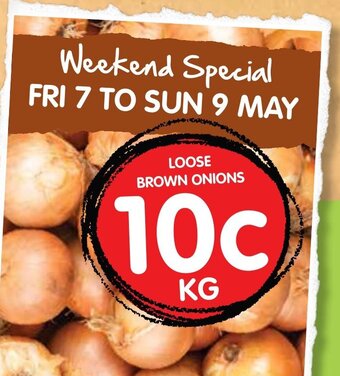 Spudshed Loose Brown Onions offer