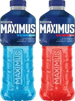 IGA Maximus Sports Drink Selected Varieties offer
