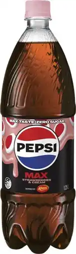 IGA NEW Pepsi Max Strawberries & Cream offer