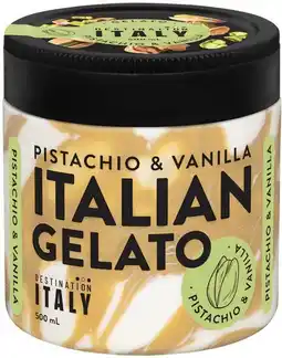 IGA Destination Italian Gelato Selected Varieties offer