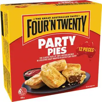 Four’N Twenty Party Pies
