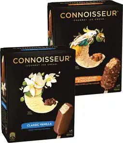 IGA Connoisseur Gourmet Ice Cream Selected Varieties offer