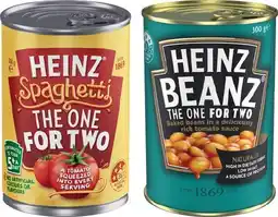 IGA Heinz Beanz or Spaghetti 300g Selected Varieties offer