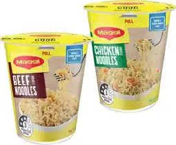IGA Maggi Cup Noodles 58‑65g Selected Varieties offer