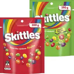 IGA Skittles Fun Size‑200g Selected Varieties offer