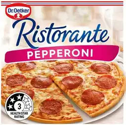 IGA Dr. Oetker Ristorante Pizza 310‑390g Selected Varieties offer