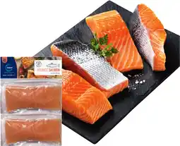 IGA Global Seafoods Salmon Skin On Portions Twin Pack offer