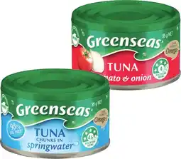 IGA Greenseas Tuna Selected Varieties offer