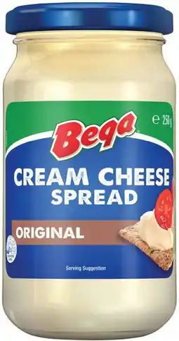 IGA Bega Cream Cheese Spread Selected Varieties offer