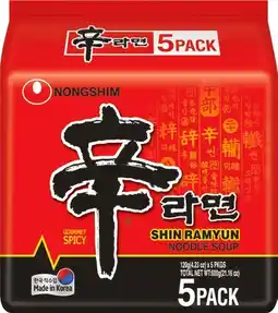IGA Nongshim Instant Noodle Selected Varieties offer