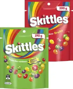 IGA Skittles Share‑200g Selected Varieties offer
