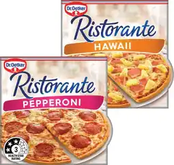IGA Dr. Oetker Ristorante Pizza 310‑390g Selected Varieties offer