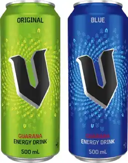IGA V Energy Drink Selected Varieties offer