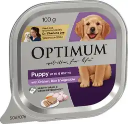 IGA Optimum Wet Dog Food Selected Varieties offer