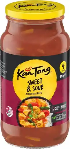 IGA KanTong Cooking Sauce 485‑520g Selected Varieties offer