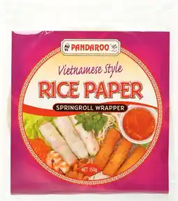 IGA Pandaroo Rice Paper offer