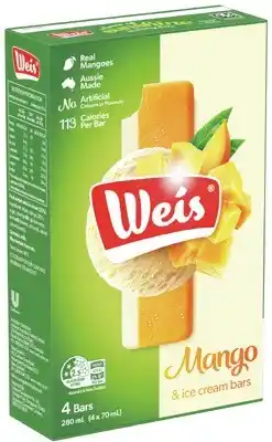 IGA Weis Bar 4 Pack or Mini 6 Pack Selected Varieties offer