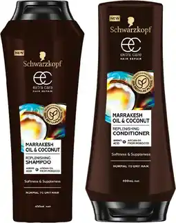 IGA Schwarzkopf Extra Care Shampoo or Conditioner 400mL Selected Varieties offer