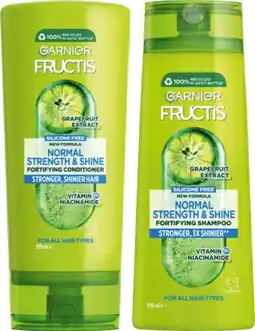 IGA Garnier Fructis Shampoo or Conditioner 315mL Selected Varieties offer