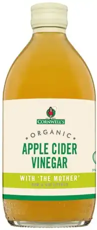 IGA Cornwell’s Organic Apple Cider Vinegar offer