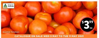 Foodworks Gourmet Tomatoes offer