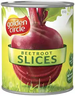 IGA Golden Circle Beetroot Slices offer