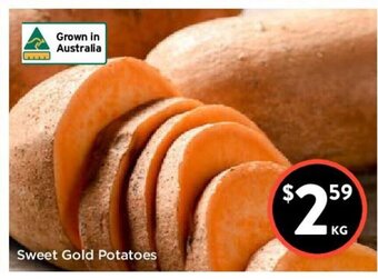 Foodworks Sweet Gold Potatoes offer