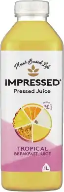 IGA Impressed Pressed Juice Tropical Breakfast offer