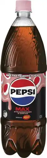 IGA Pepsi Max Strawberries & Cream offer
