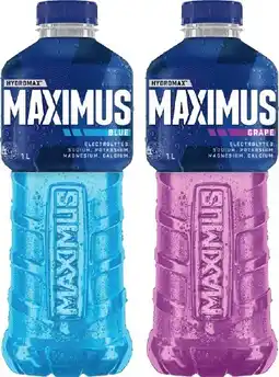 IGA Maximus Sports Drink Selected Varieties offer