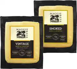 IGA Maggie Beer Cheddar Cheese Selected Varieties offer