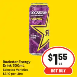 IGA Rockstar energy offer