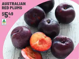 IGA AUSTRALIAN RED PLUMS offer